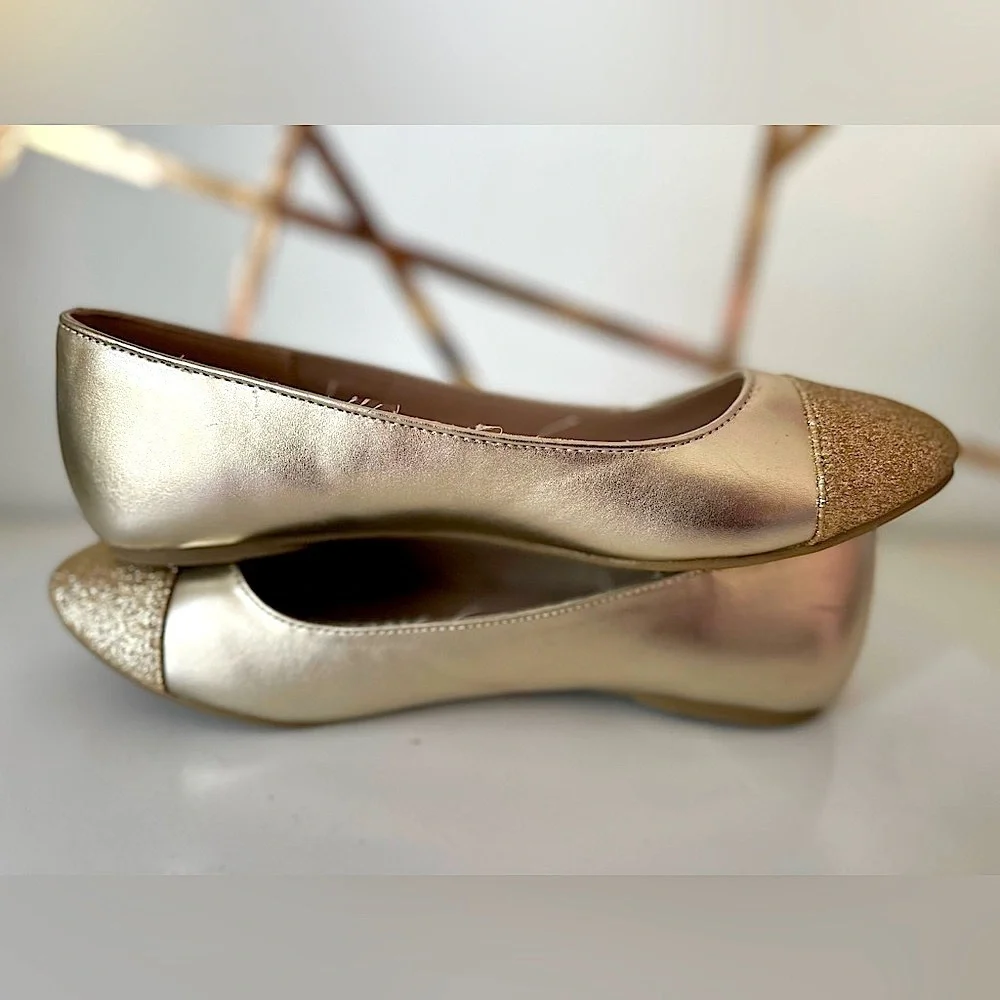 Girls Glitter Metallic Ballet (SH91)